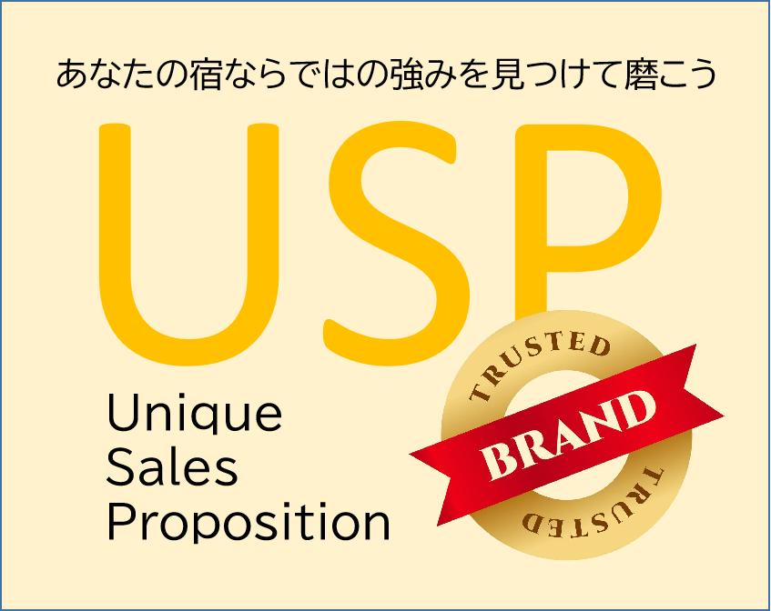 USP=あなたの宿の強み