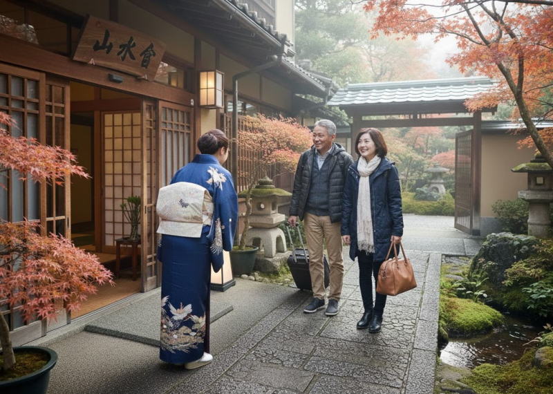 お客さまのお見送り