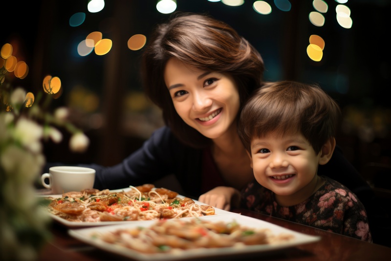 子供向けの演出を