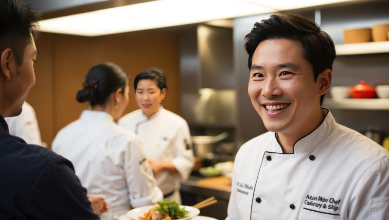 原価率の負担を引き受ける料理長