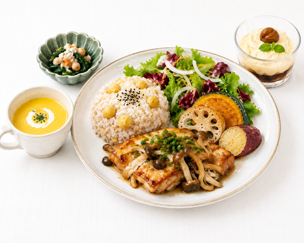 秋のランチ